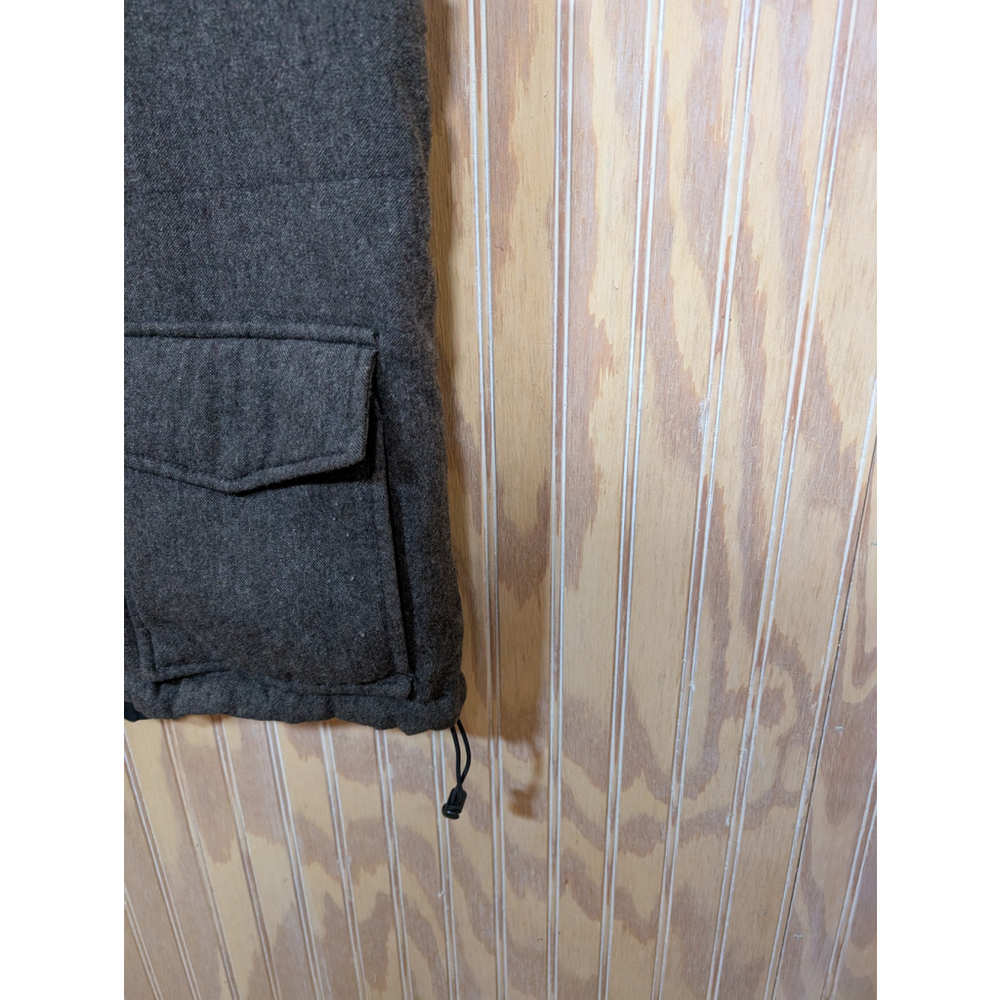 Men's Claiborne Vest, Size S, Dark Brown - Picture 6 of 9